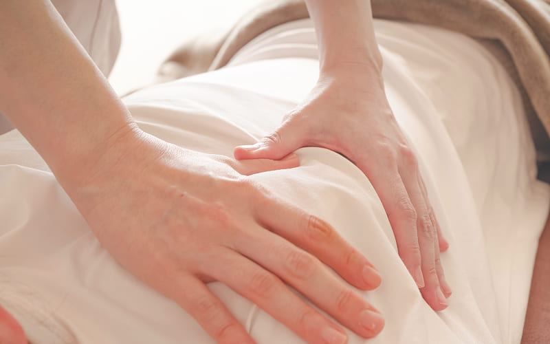 着衣リンパマッサージ